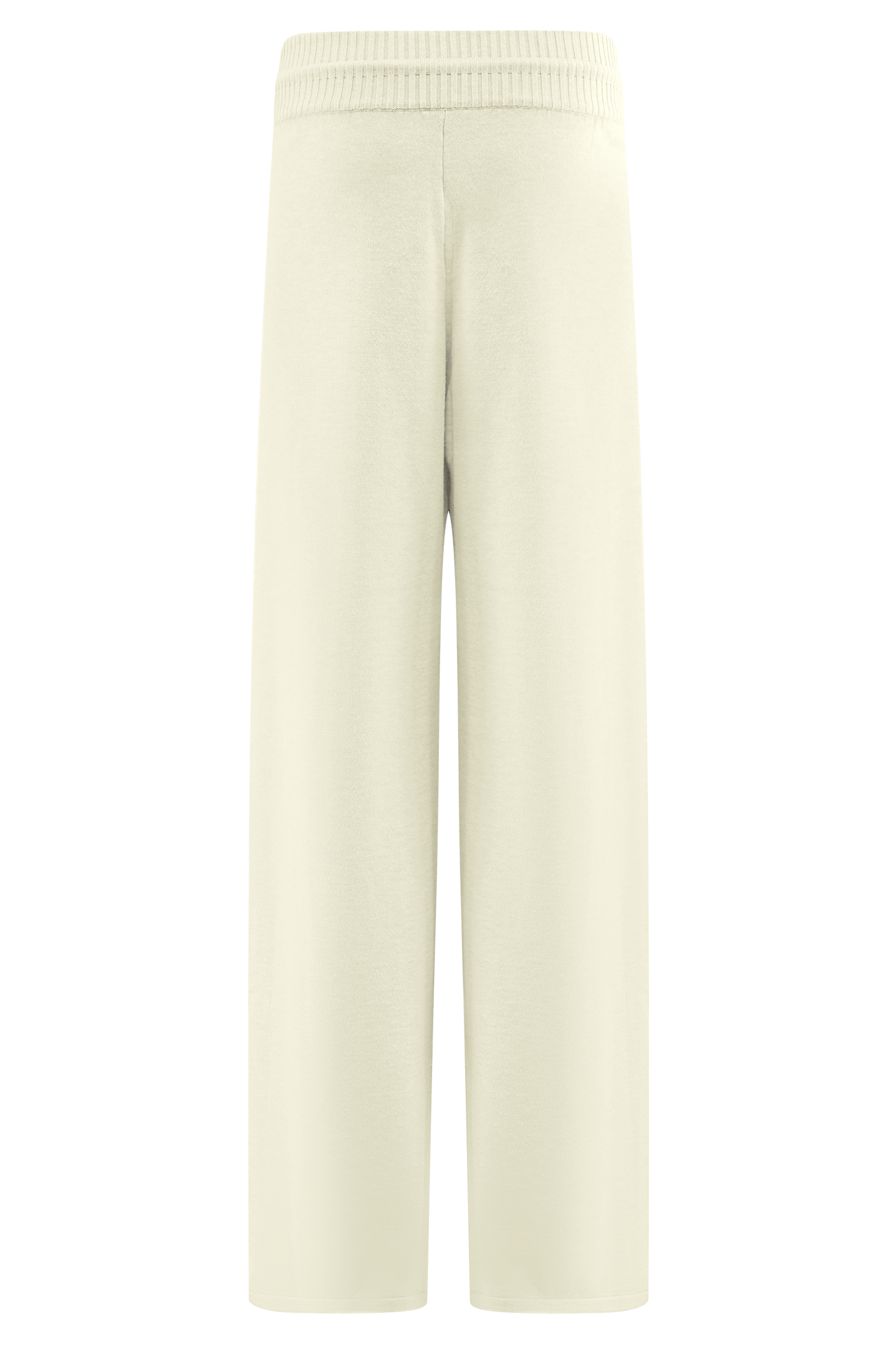 Natalya Knit Wide Leg Pants - Ivory