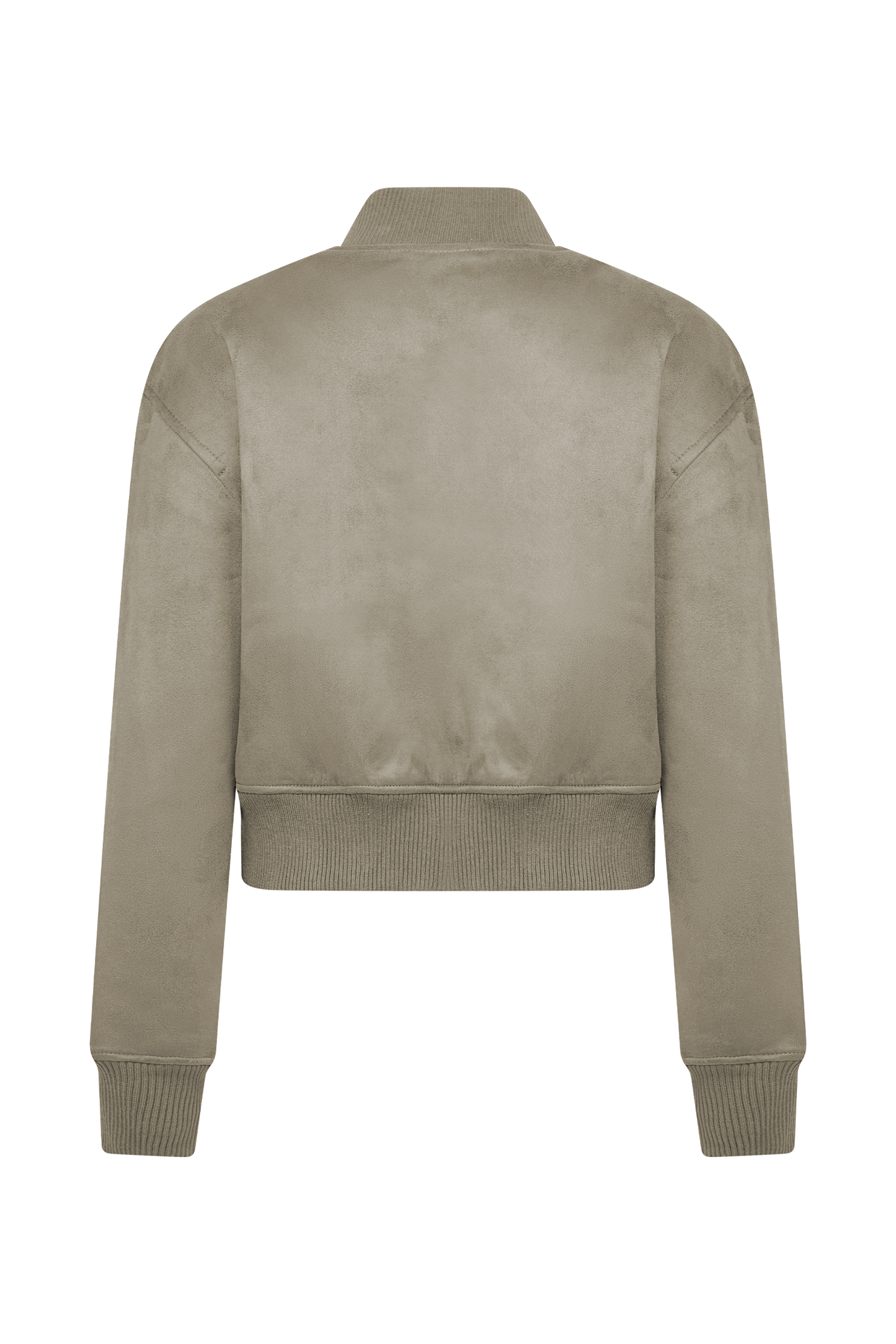 Rudy Suede Bomber Jacket - Sand